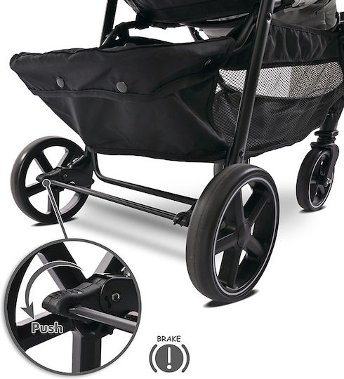 Lorelli Rome Kinderwagen Geeignet für Neugeborene Ginger