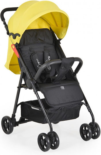 Moni Capri Umbrella Stroller Suitable from 6+ Months Yellow 5kg 110844