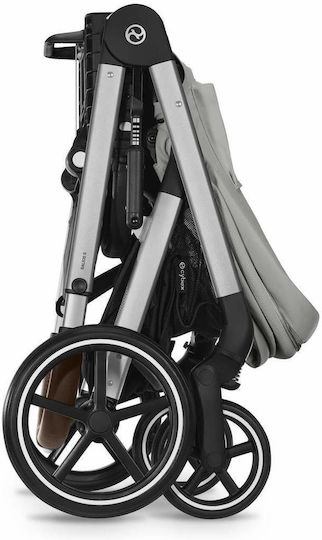 Cybex Balios S LUX Ρυθμιζόμενο Καρότσι Μωρού Kατάλληλο για Nεογέννητο Stone Grey 11.7kg