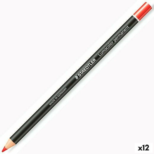 Staedtler LUMOCOLOR Цветни Моливи Червени Комплект 12 Бр