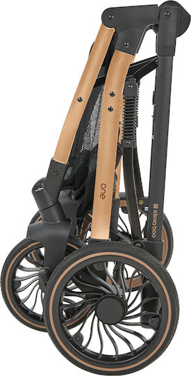 One Verstellbar 3 in 1 Baby Kinderwagen Geeignet für Neugeborene Black 11kg