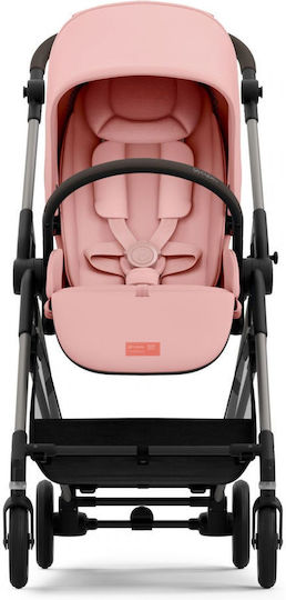 Cybex Gold Melio Ρυθμιζόμενο Καρότσι Μωρού Kατάλληλο για Nεογέννητο Candy Pink 6.1kg