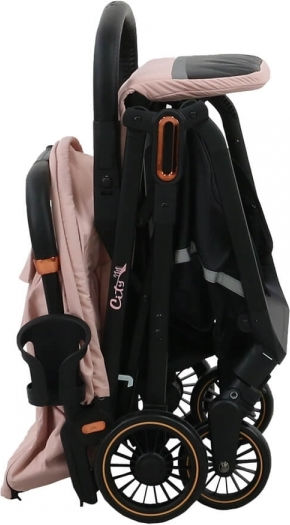 Bebe Stars City Baby Stroller Suitable for Newborn Powder Pink 6.2kg