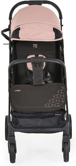 Moni Cardi Verstellbar Kinderwagen Geeignet für Neugeborene Rosa