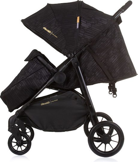 Chipolino Top Stars Double Stroller Suitable for Newborn Opsidian 13.35kg