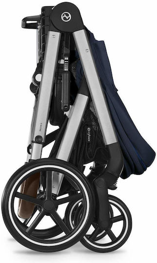 Cybex Balios S LUX Ρυθμιζόμενο Καρότσι Μωρού Kατάλληλο για Nεογέννητο Ocean Blue 11.7kg