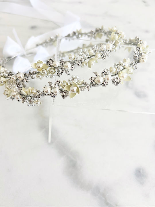 Handgefertigt Silber Hochzeitskronen