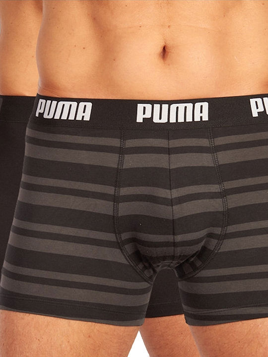 Ανδρικά Μποξεράκια Μαύρα με Σχέδια 2Pack