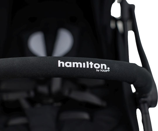 Hamilton by Yoop Plus Καρότσι Μωρού Μαύρο