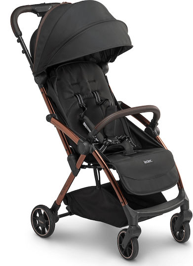 Leclerc Baby Influencer Reglabil Cărucior pentru Bebeluși Potrivit de la 6+ Luni Negru Maro 6.6kg