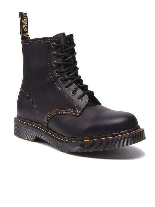 8 Eye Boot 1460 Δερμάτινα Μαύρα Αρβυλάκια