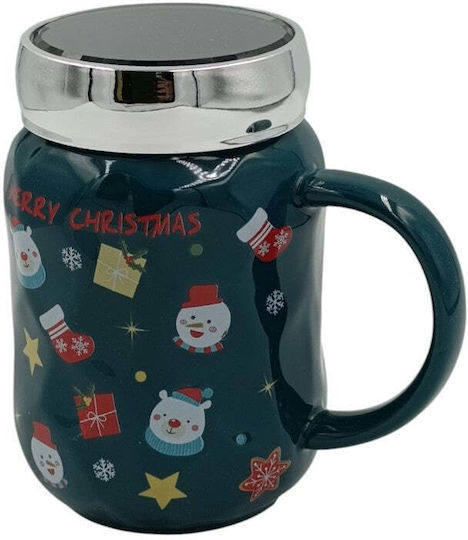 Trademarkt Weihnachtliche Becher Keramik Silber Weihnachtlich Becher Keramik Silber
