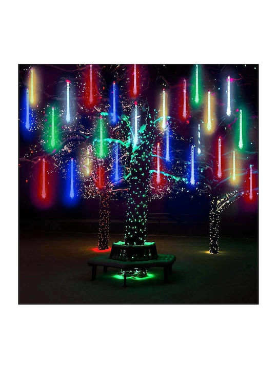 36 Lights LED 3m. x 9.7cm Multicolor type Rain 8pcs