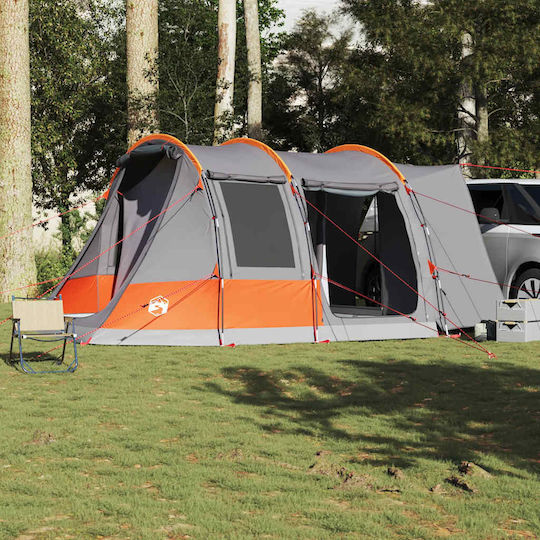 vidaXL Σκηνή Camping Αυτοκινήτου Γκρι για 2 Άτομα