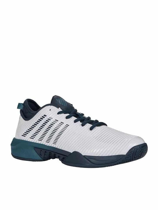 K-Swiss Men's Tennis Shoes for Hard Courts White