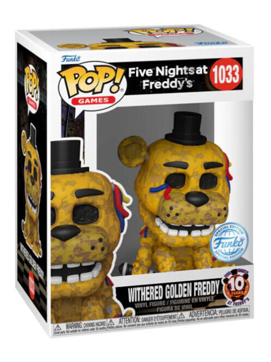 Funko Pop! Games: Withered Golden Freddy Special Edition