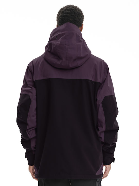 Winter Jacket Waterproof PURPLE/BLACK