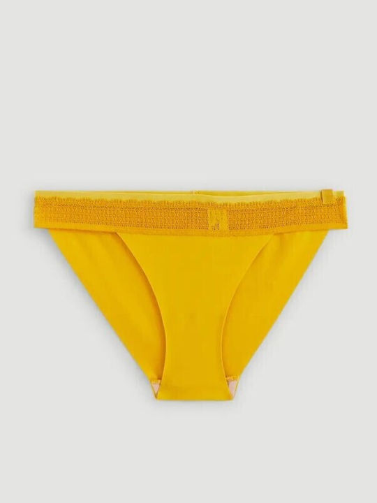 Дамски бикини Sloggi Invisible S Silhouette Tan Yellow Canary