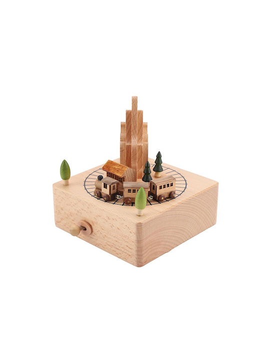 Διακοσμητικό Σπίτι από Ξύλο 11x11x13cm
