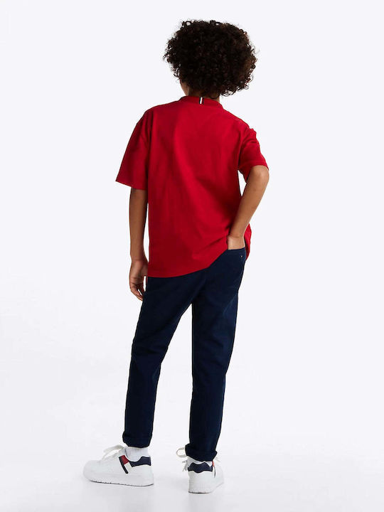 Kinder-T-Shirt rot ESSENTIAL