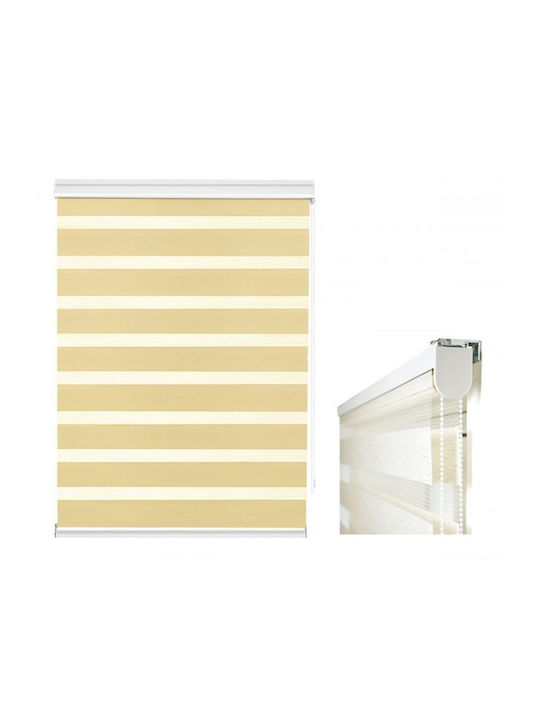 Tpster Roller Blinds Partial Blackout Beige W120xH180cm 36954