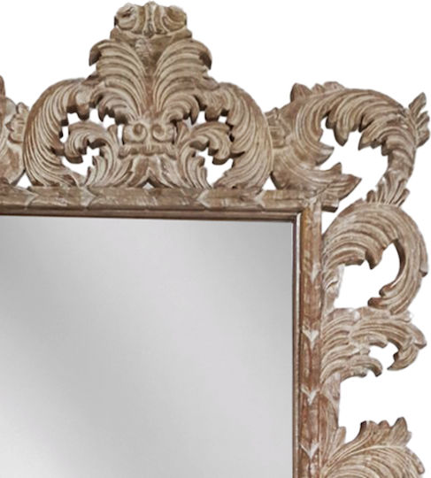 Artekko Mirroki Wall Mirror Full Length with White Wooden Frame 150x100cm 1pcs