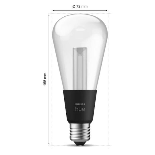 Philips Smart Bulb LED for Socket E27 RGBW 500lm Dimmable