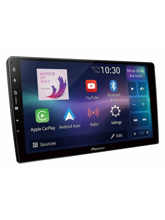 Pioneer Автомобилна Аудио Система за Smart За двама 2015-2022 (Блутут/USB/WiFi/GPS/Apple-Carplay/Android-Auto) с Тъчскрийн 9"