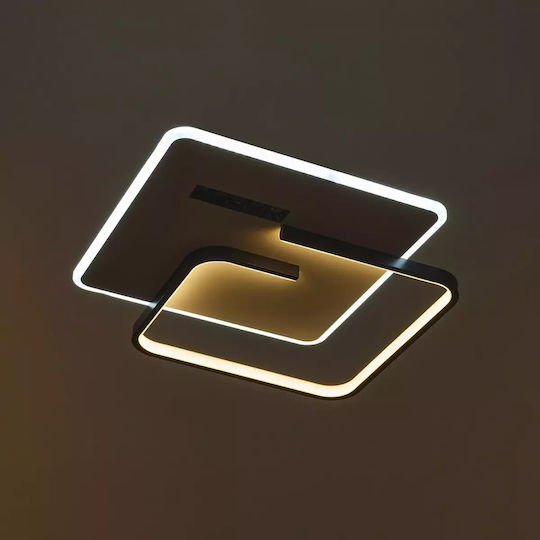 Deckenleuchte Schwarz mit Integrierter LED
