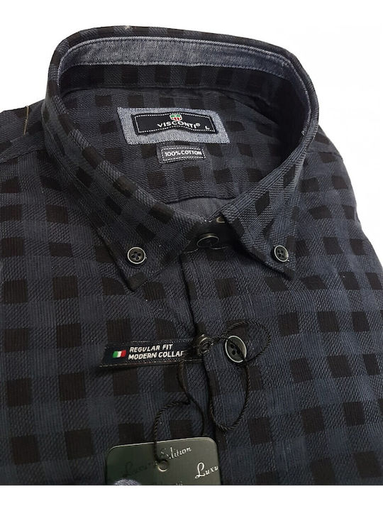 Long-sleeved Shirt Navy, Indigo