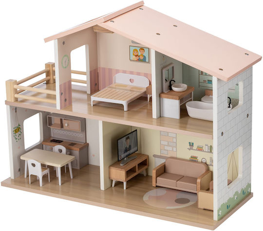 FreeOn Wooden Dollhouse