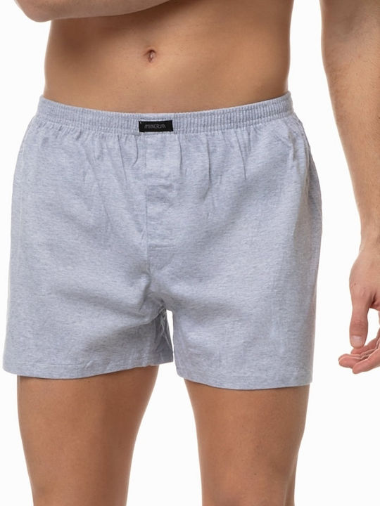 Minerva Men's Boxers Grey Melange 2Pack