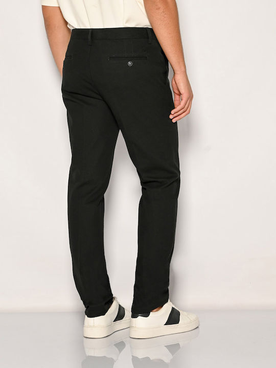 Pantalon Bărbați Elastic Negru