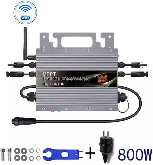 Solar-Mikrowechselrichter 800W Leistungskapazität IP67 wasserdicht 800W 80-260V 20-60V