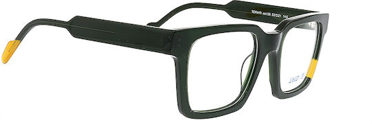 Tipi Diversi Herren Acetat Brillengestell Schwarz TD643401
