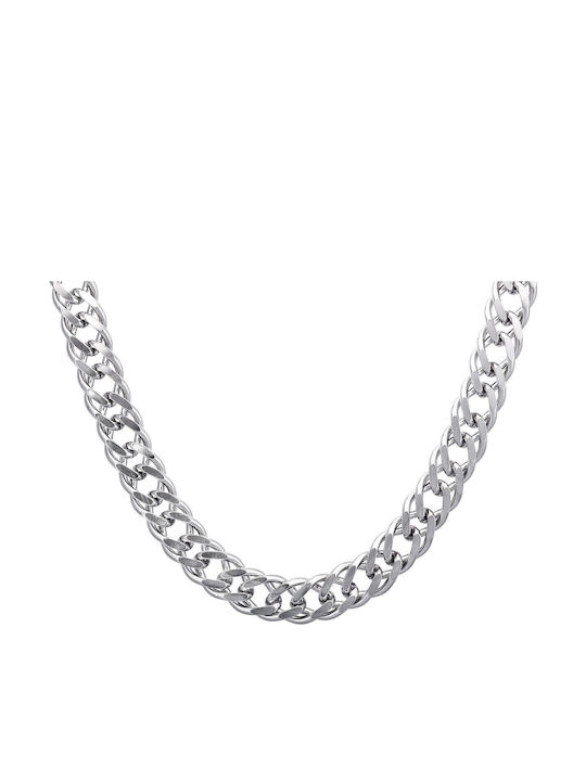 VTJ Αλυσίδα Λαιμού Ασημένια