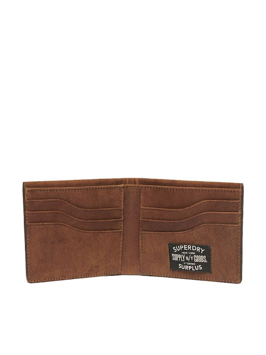 Leder Herren Geldbörse Karten Tabac Braun