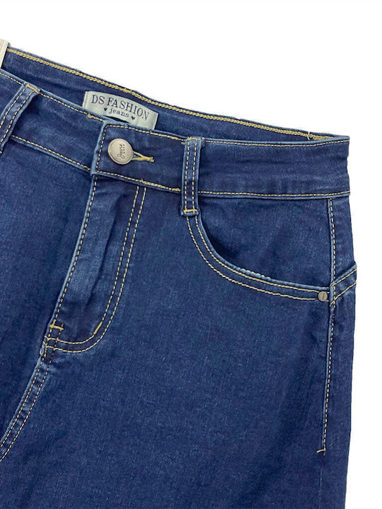 Denim Maxi Fustă Blue