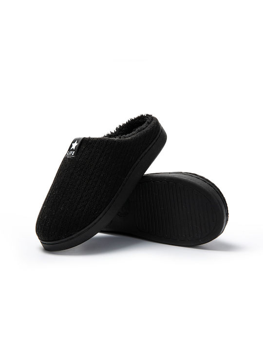 Jomix Men's Slipper Black