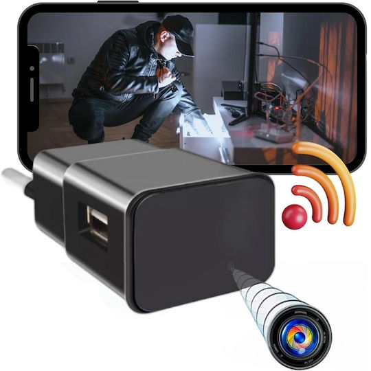 Iuni Ip1000 Spy Camera Usb Charger 32gb Wifi 4k View Audio-video P2p