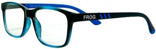 Frog Optical Reading Glasses +2.50 in Black color