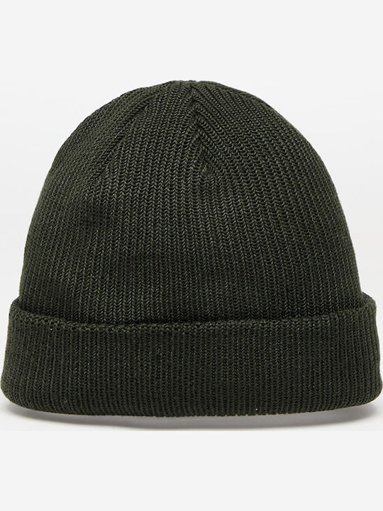 Beanie Unisex Σκούφος Πλεκτός σε Χακί χρώμα