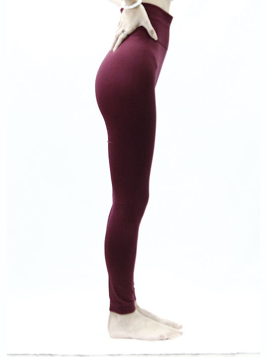 Schulung Frauen Leggings Burgundy