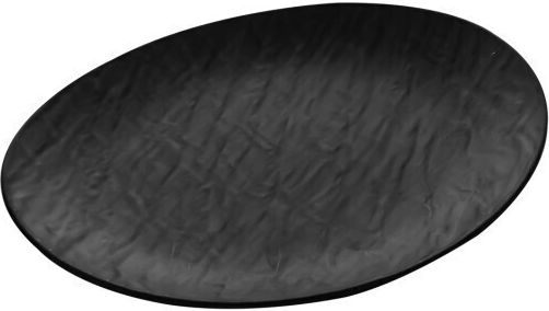 Viosarp Teller Untiefe Oval aus Melamin Gray 20x16.5cm
