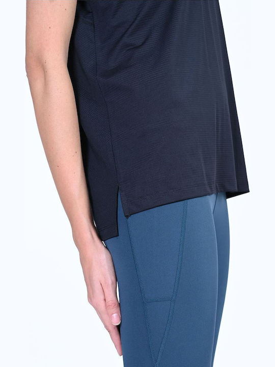 Damen Sportlich T-Shirt Black