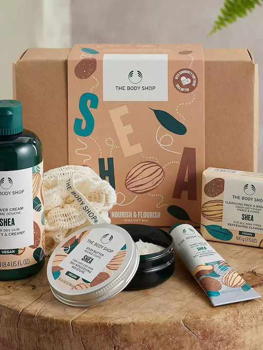 The Body Shop Nourish & Flourish Σετ Περιποίησης για Ενυδάτωση & Καθαρισμό Σώματος The Body Shop Nourish & Flourish Σετ Περιποίησης για Ενυδάτωση & Καθαρισμό Σώματος