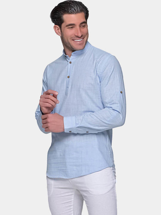 Къс ръкав Риза Light Blue