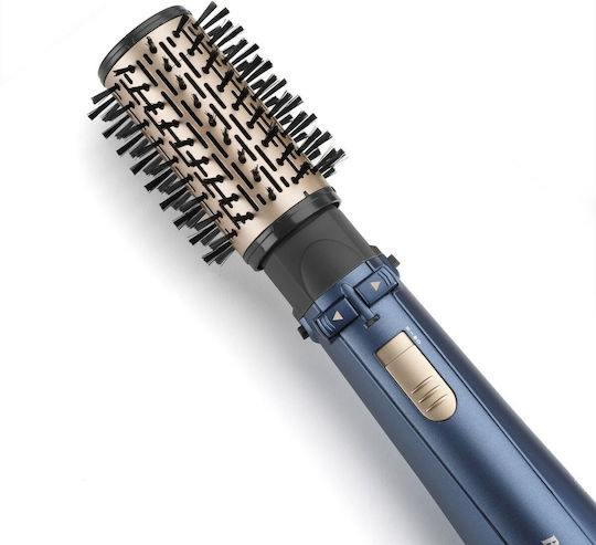 Babyliss Style Pro 1000 Ceramic Electric Brush with Air & Rotating Head for Straightening and Curls 1000W