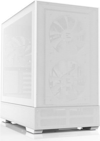 Zalman P30 AIR Gaming Mini Tower Κουτί Υπολογιστή με Πλαϊνό Παράθυρο και ARGB Φωτισμό Λευκό