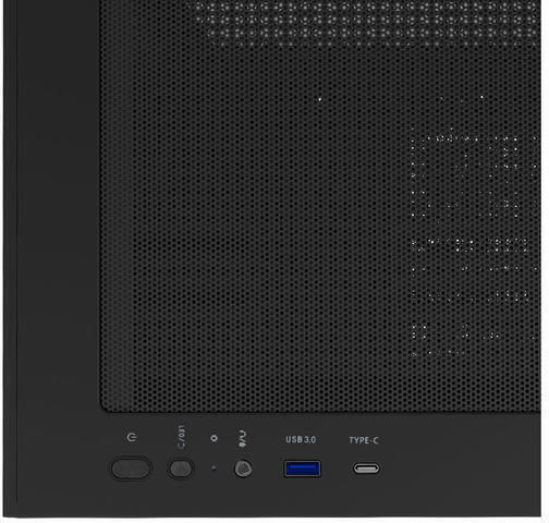 Zalman P30 AIR Gaming Micro Tower Κουτί Υπολογιστή με ARGB Φωτισμό Μαύρο